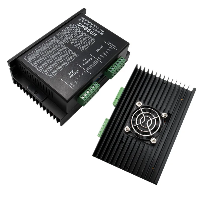 

4 Axis Controller Kit 4N Shaft 14mm Nema 34 78mm Stepper Motor Driver DM860H+ Power 350W 48V CNC Milling kit