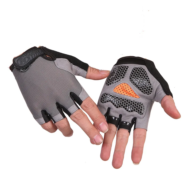 

Upgrade Cycling Gloves Fitness Weightlifting Half-Finger Gym Outdoor Men Sunscreen Breathable Wear-Resistant Sports Gloves