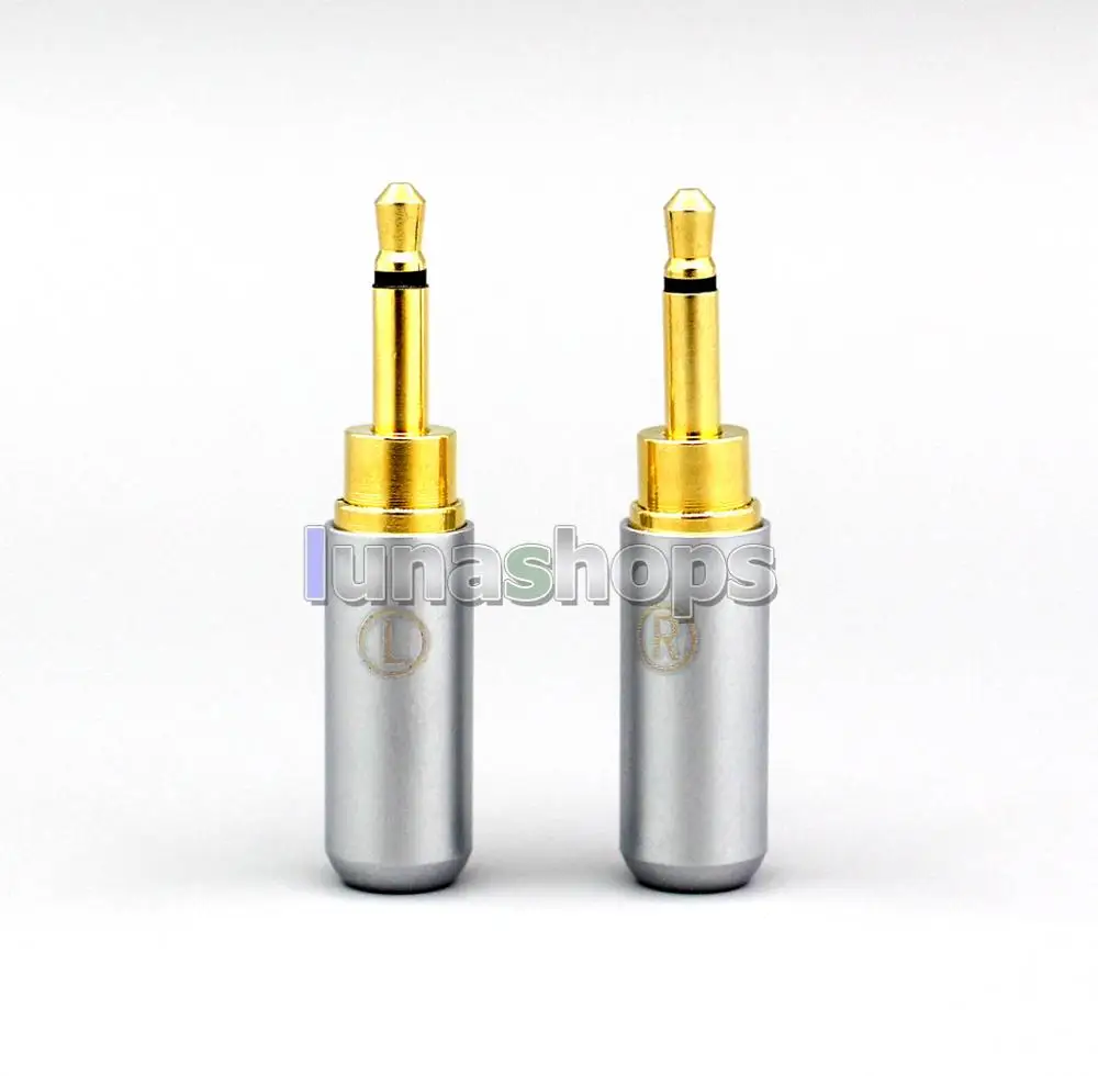 LN006439 Наушники DIY моно контактный адаптер для oppo PM-1 PM-2 Hifiman HE560 HE-350 HE1000 V2 - Цвет: Silver