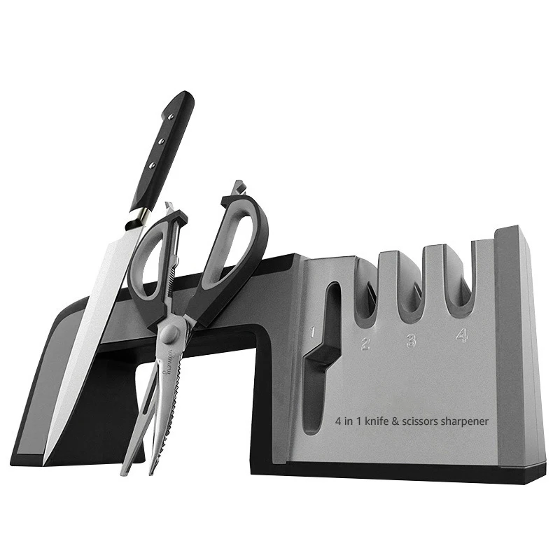 2020 4 в 1 покрытием и тонкой Керамика стержень Ножи ножницы инструмент для заточки