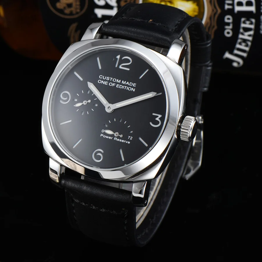 Запас хода автоматические механические часы мужские светящиеся