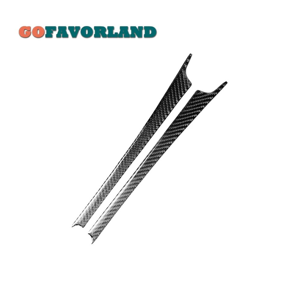

Gear Shift Console Side Strip Trim Carbon Fiber For Mercedes-Benz W204 C300 C63 2007 2008 2009 2009 2010 2011 2012 2013