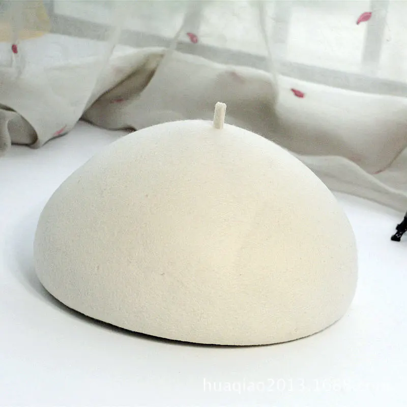 Женский фетровый берет Fibonacci элегантный во французском стиле шляпка для церкви