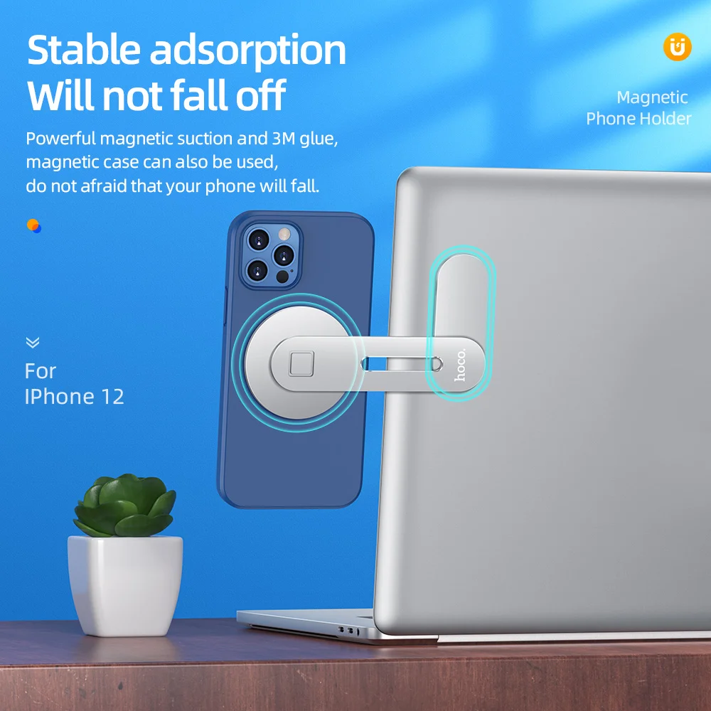 магнитный держатель hoco для iphone 12 pro
