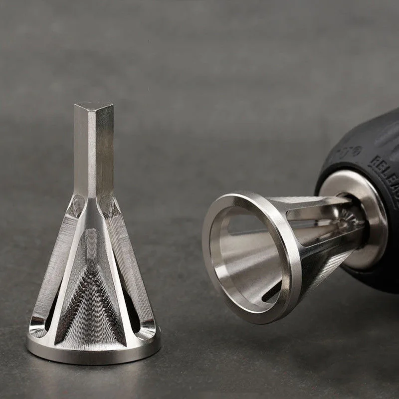 

CHR12 MOV Stainless Steel Deburring External Chamfer Tool Drill Bit Remove Burr Silver Tire Repair Tools
