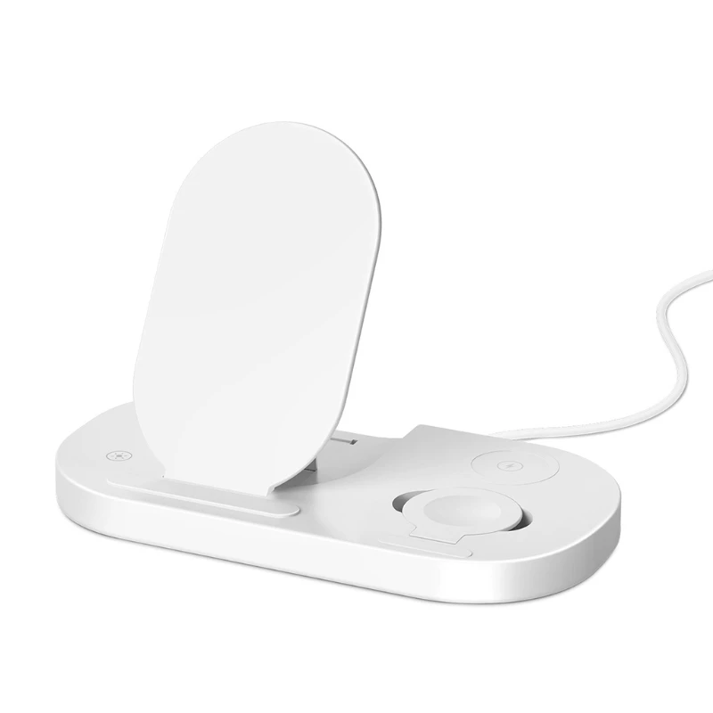 

3 in 1 Wireless Fast Charging Dock Station for A pple Products Compatible for A irpods i-Watch i-Phone Quick Charge