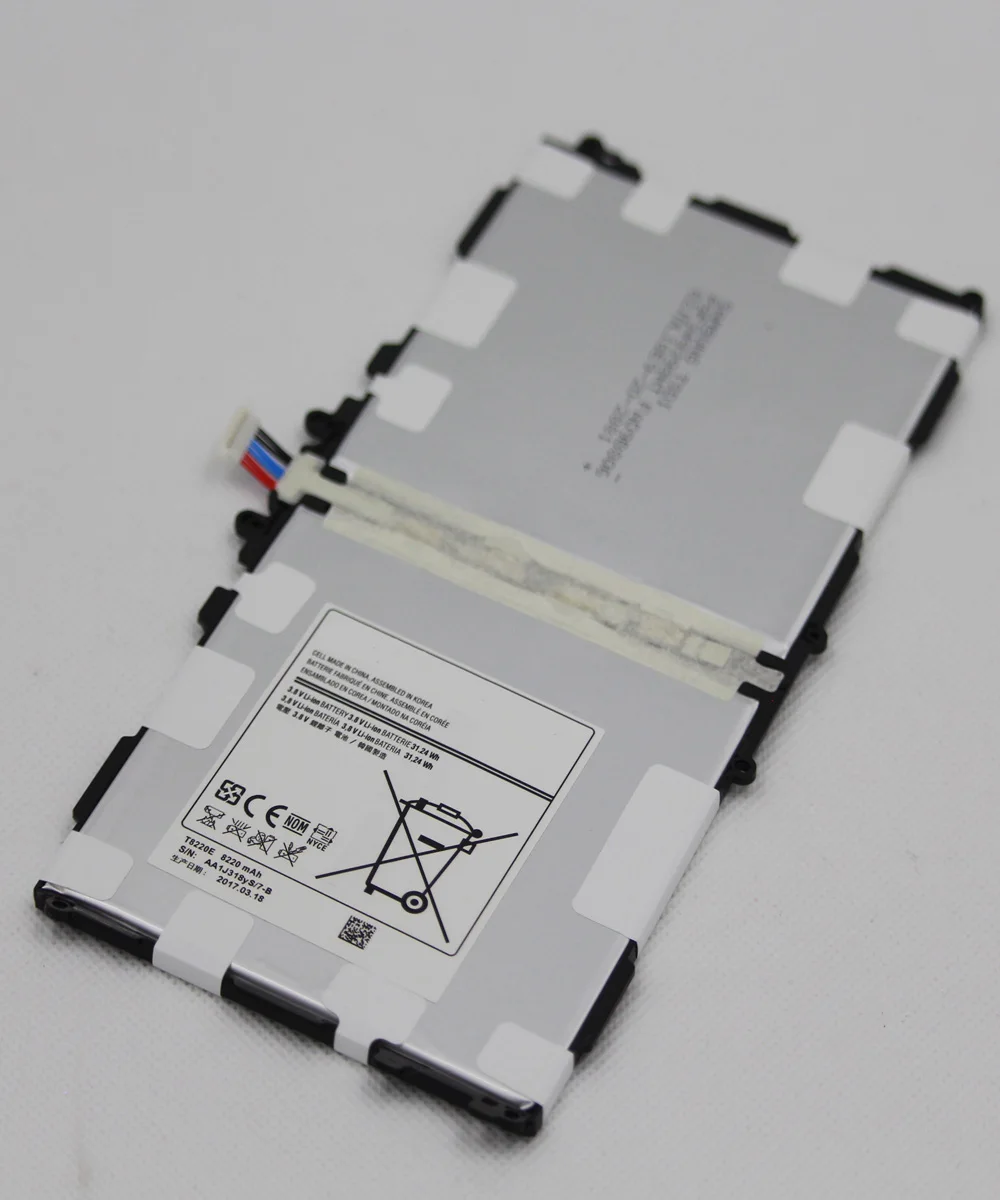 2 шт./лот T8220E аккумулятор для Samsung Galaxy Note 10 1 P607 T520 P600 P605 P601 31.24Wh/T8220U 8220 мАч замена