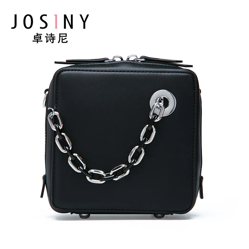 

JOSINY Simple Shoulder Bag Female Small Handbag Solid Color Crossbody Bag Female Tote Bags Messenger Bags for Women