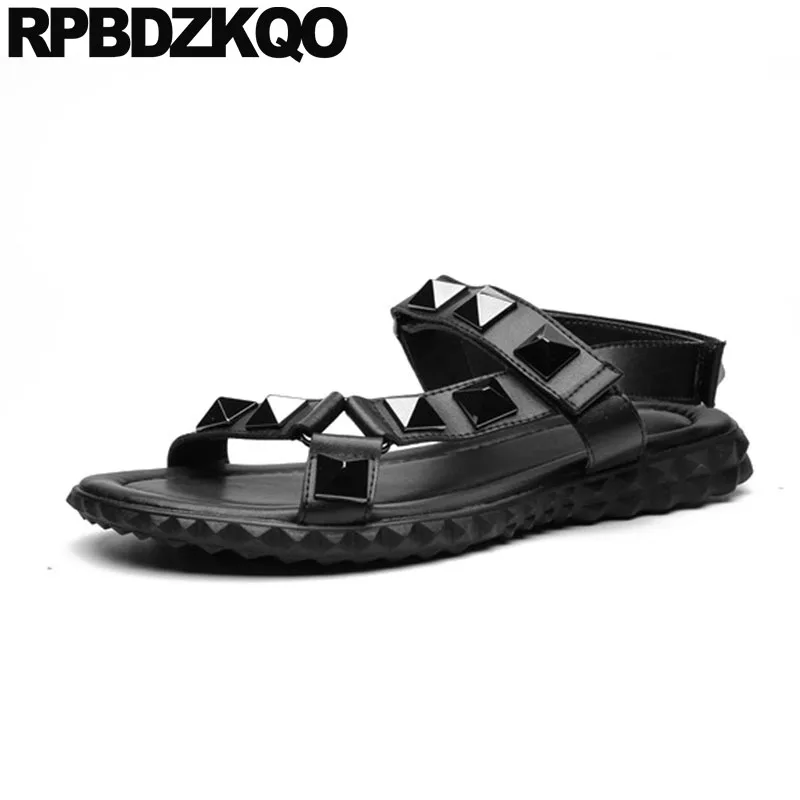 открытый носок роскошь колос 2018 Римский обувь шпилька итальянский Настоящая