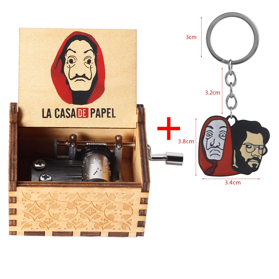 Бесплатный брелок La Casa De Papel с цифровым адресным интерфейсом рукоятка
