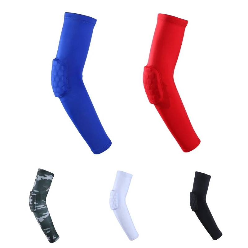

Basketball Elbow Brace Pads Arm Sleeve Anti-slip Compression Breathable Safety-Sport Elbow Pad Brace Protector