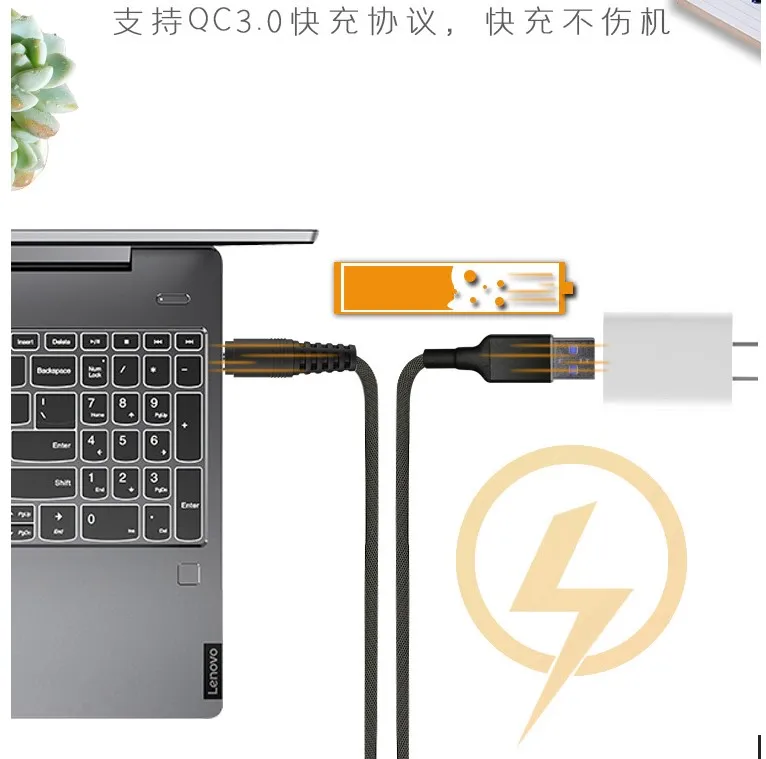 Кабель питания для ноутбука Lenovo Thinkpad E440 E450 E550 E560 T430 T440S 1 8 м 65 Вт - купить по