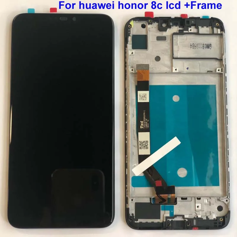 6,26 ''ЖК-экран для huawei Honor 8C ЖК-дисплей кодирующий преобразователь сенсорного экрана в сборе для Honor Paly 8C BKK-AL10 ЖК-рамка