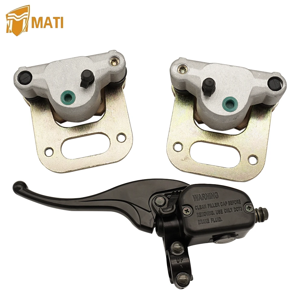 Передний тормозной суппорт главный тормозной цилиндр для Polaris ATV Big Boss 500 Diesel 455 Sportsman 500 Xplorer 400 500 6X6 с колодками