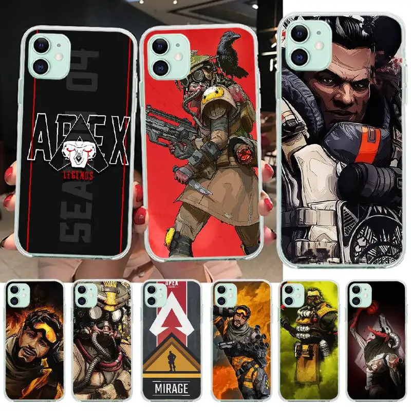 NBDRUICAI Горячая новая игра Apex Bling милый чехол для телефона iPhone 11 pro XS MAX 8 7 6 6S Plus X 5S SE XR