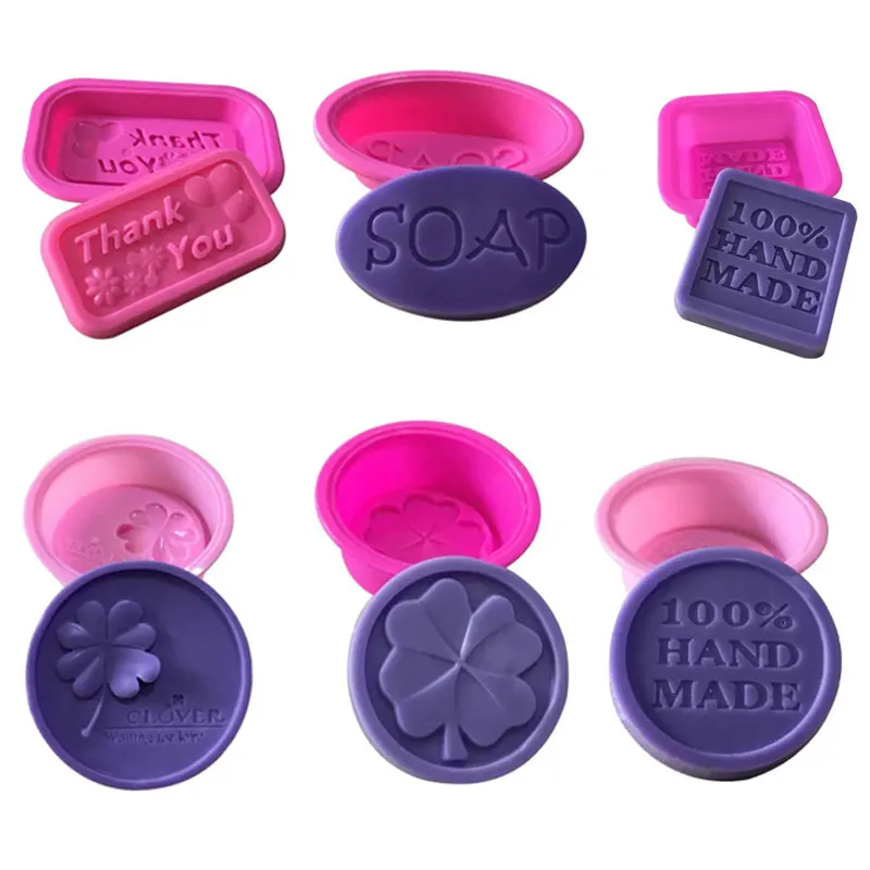 

Многофункциональная форма для мыла, 6 шт., силиконовая форма для мыла, круглая форма для выпечки кексов, принадлежности для изготовления