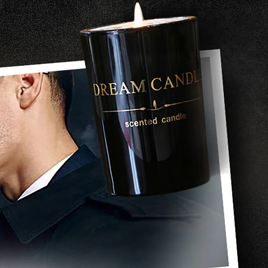 Эфирное масло Ароматические Стеклянные украшение из свечей на свадьбу с днем