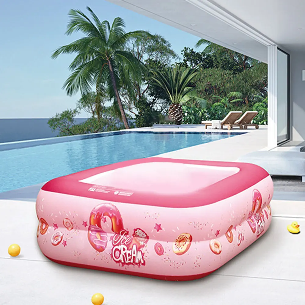 

Children Multi-layer Bathing Tub Baby Home Paddling Pool Inflatable Summer Swimming Pool Kids Inflatable Pool PVC Ocean Ball