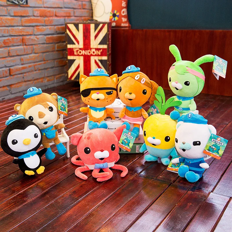 19/30/46 см оригинальные Octonauts программные набивные животные плюшевые игрушки