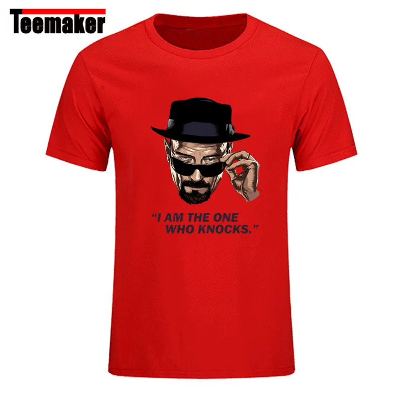 Heisenberg I am the one who knocks футболка для мужчин и женщин Повседневная Breaking Bad Walter белая