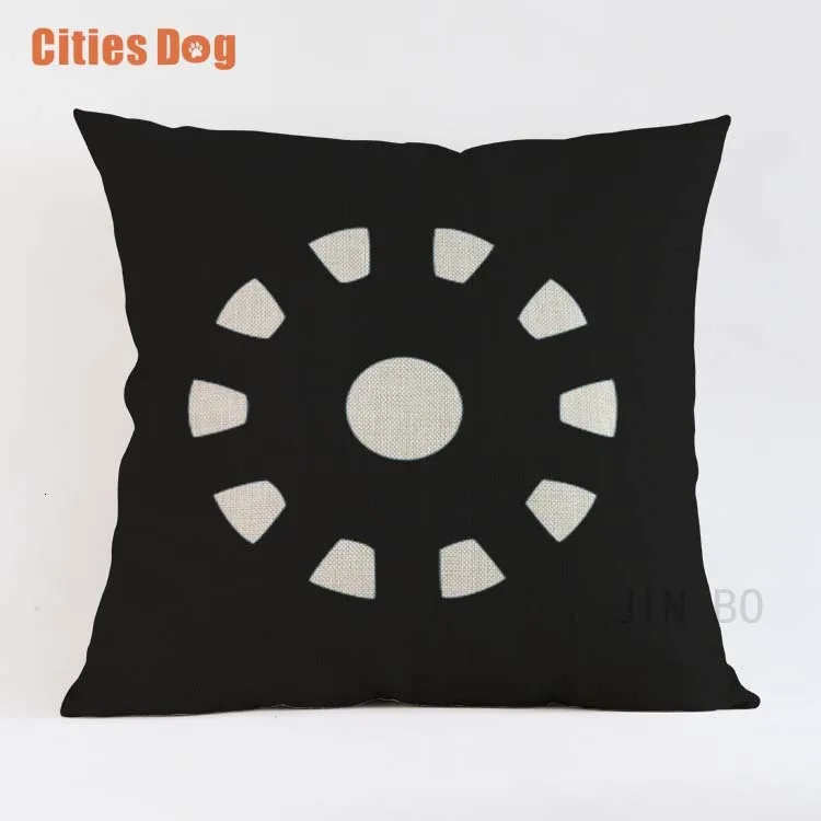 Американский Поп Стиль Супер Герои наволочка Капитан Америка Супермен железный человек подушка в стиле Бэтмена Чехлы для дивана кресла льняной чехол для подушки