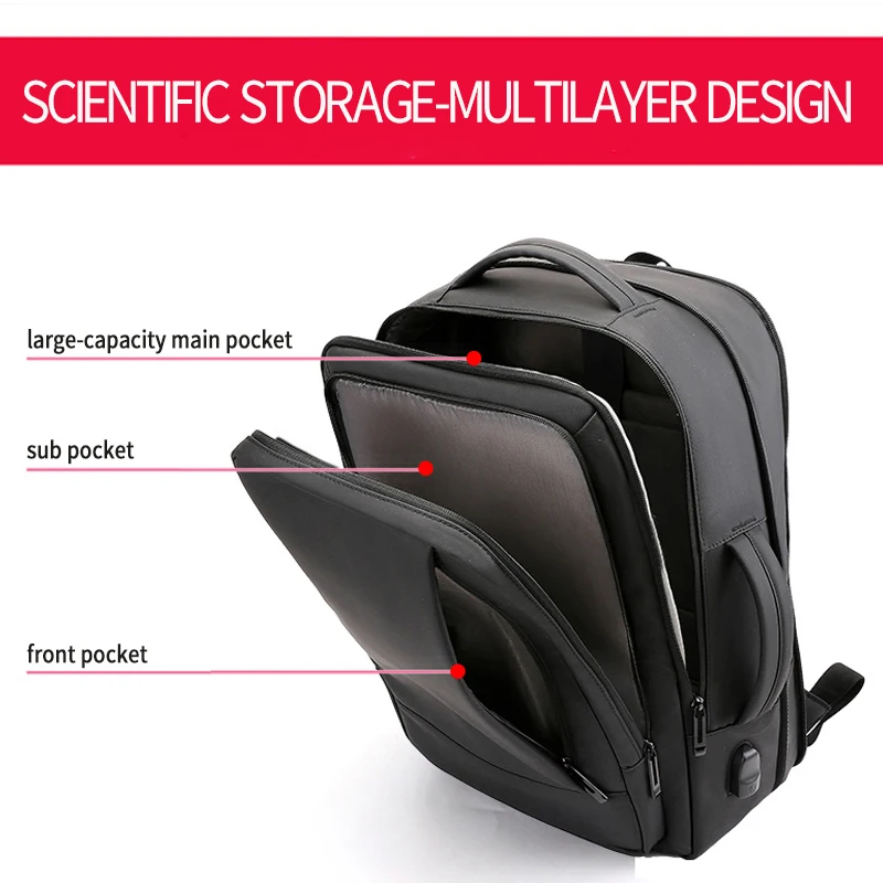 Рюкзак мужской/женский вместительный водонепроницаемый с логотипом под заказ |