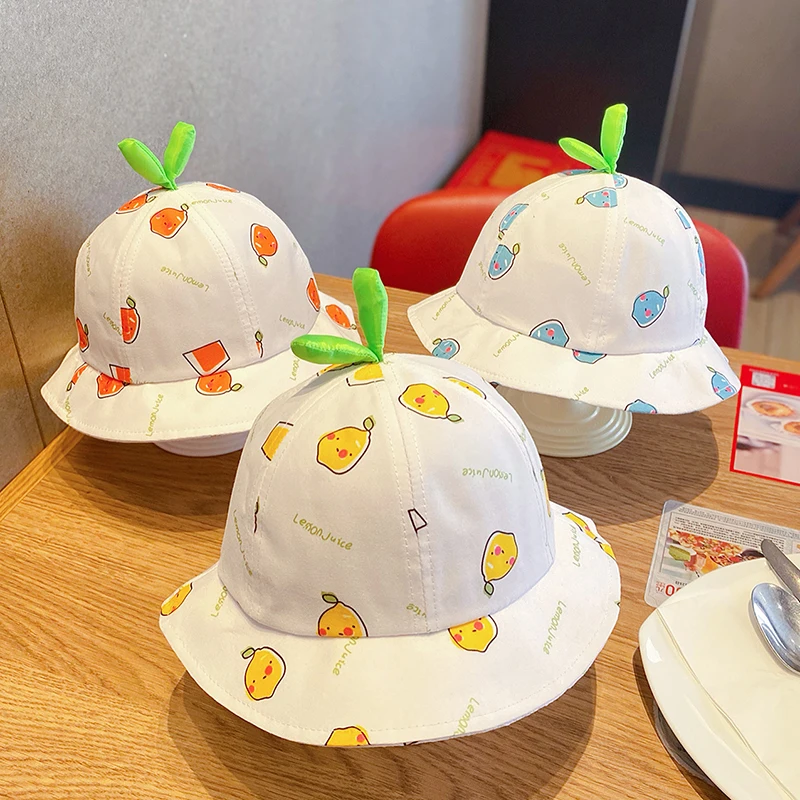 

Baby Hat spring and autumn boy's Fisherman's hat Korean version girl's cute super cute sun visor