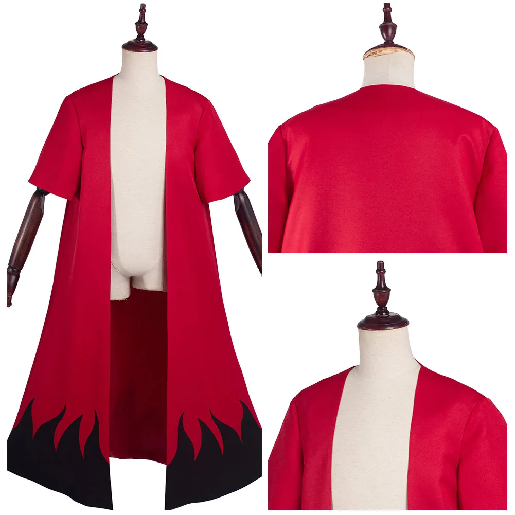 

Uzumaki Cloak Kimono Cardigan Cosplay Costume 7th Hokage Summer Short Sleeve Robe Halloween Carnival Suit