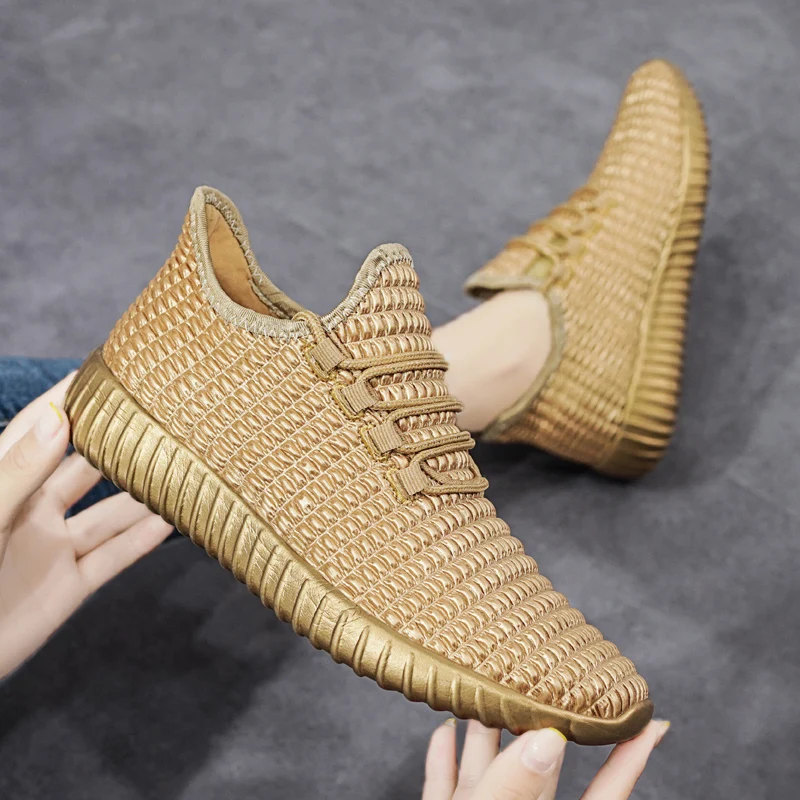 

Кроссовки для женщин, Вулканизированная подошва, Повседневная прогулочная обувь, плоская подошва, летняя обувь