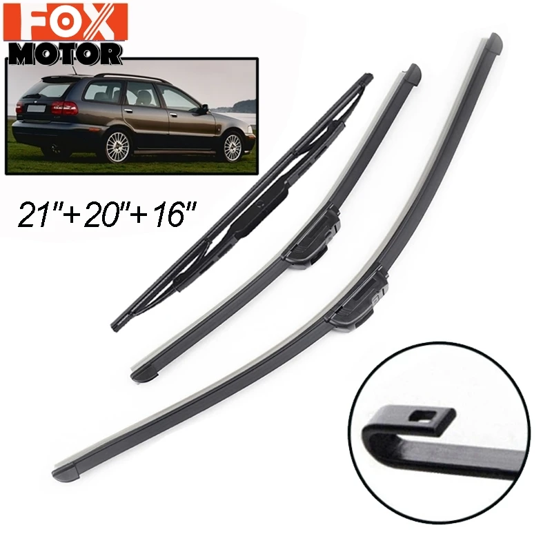 XUKEY 3 шт./компл. набор лезвий стеклоочистителей для Volvo V40 Wagon 2004 2003 2002 2001 2000 1999 1998 1997
