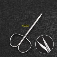 stitch removal scissors beauty double eyelid surgical scissors stainless steel tissue scissors gold handle sharp fine scissors