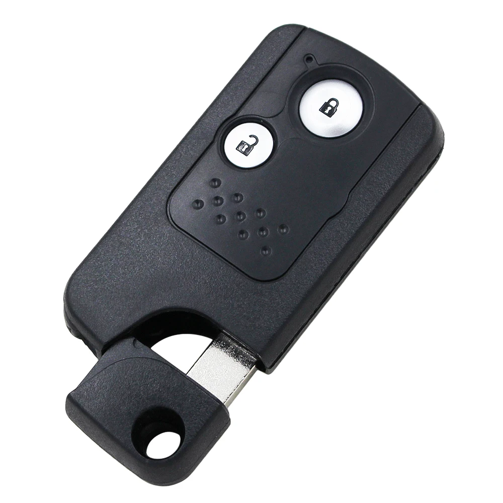 Складной 2 кнопки смарт ключ 433 МГц ID46 чип для Хонда сrv Uncut Пустой ключи от