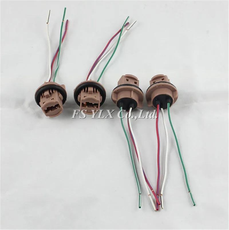 Адаптер для гнезда автомобильного светодиодного поворотного сигнала 7443 T20|harness