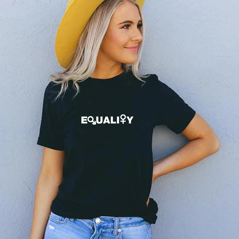 

Женские футболки с надписями, женские права, феминистские топы, гражданские права, человечество, топы, расширение возможностей, дропшиппинг