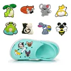 1 шт., медицинские товары, амулеты для обуви из ПВХ, аксессуары для обувь с цветочками, украшение для обуви, сабо, рекламный подарок