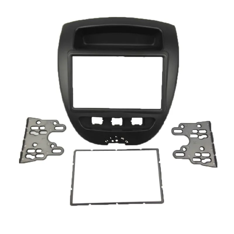 Двойной Din автомобильный радиоприемник для Toyota Aygo Citroen C1 Peugeot 107 DVD стерео Панель