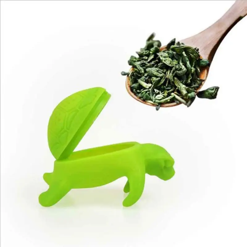 Новинка креативная силиконовая чайница в виде черепахи прямые поставки с завода