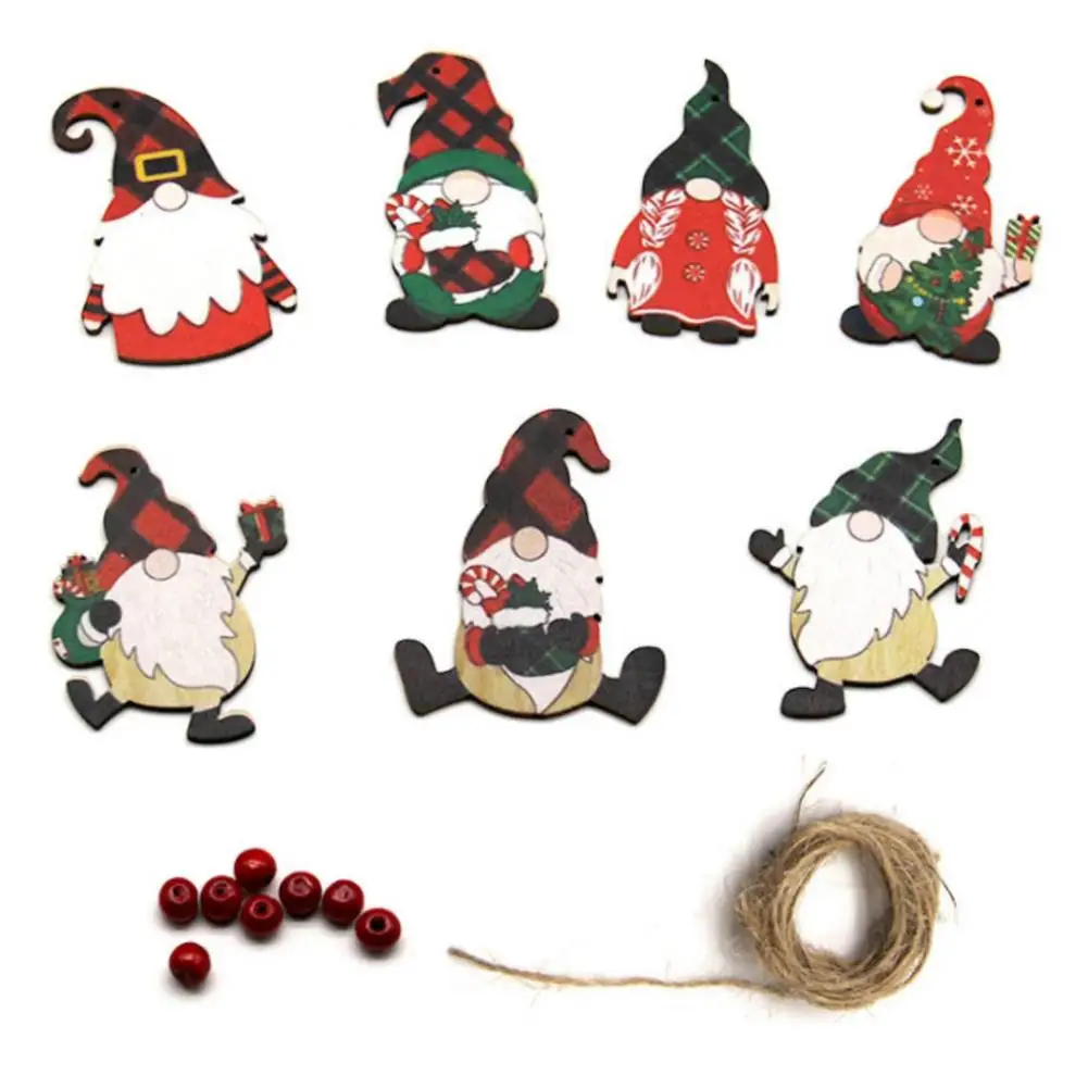 

7PCS Christmas Tree Ornaments Exquisite Pendants for Decoration