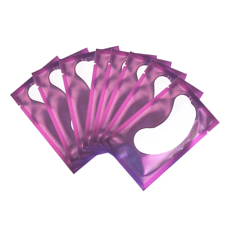 Purple 10/20/30 пар Бумага подушки для наращивания ресниц под ресницы подушечки для глаз советы Стикеры обертывания ресницы патчи инструменты для макияжа - Цвет: Purple