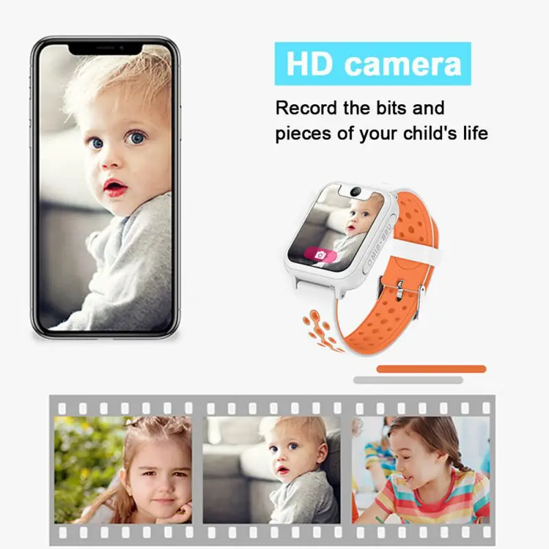 Высокое разрешение большой цветной сенсорный экран полноэкранные часы