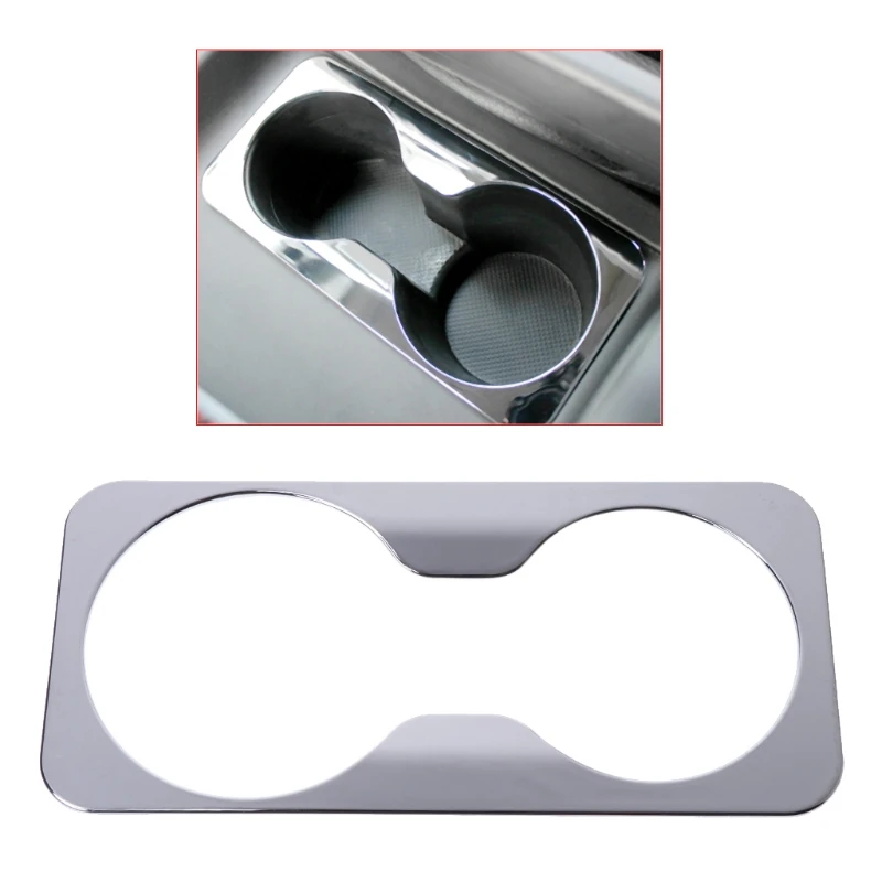 

Front Back Water Cup Decorative Chrome Cover Sticker For Kia Sportage