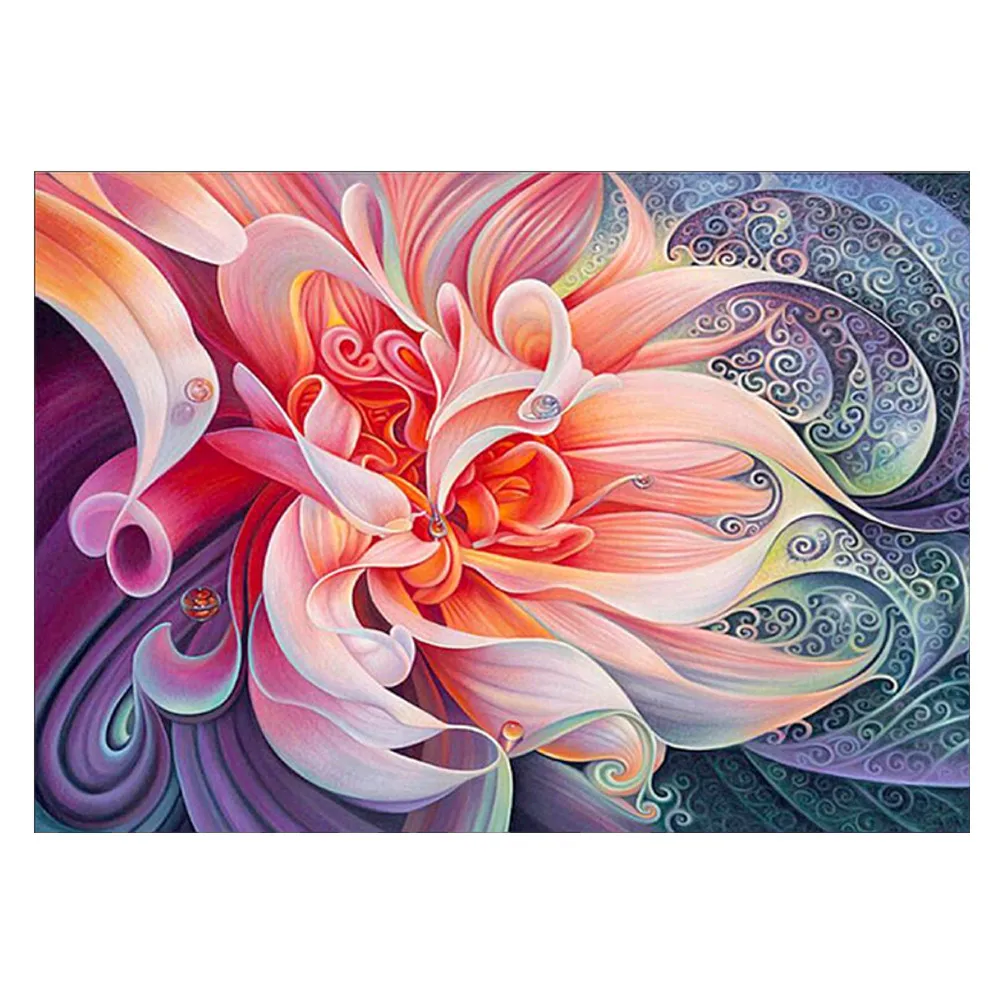 5D алмазная живопись полная новые яркие цветы алмазы мозаика вышивка украшение