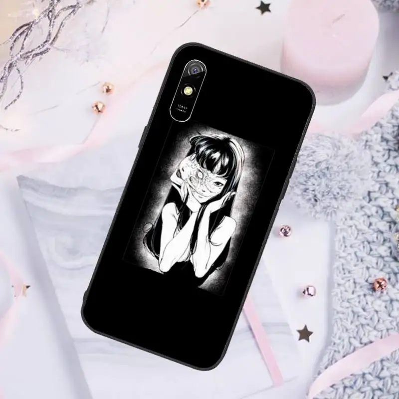 

Japanese horror comic girl sexy Phone Case For Xiaomi Mi Redmi Note 8T 9T 9S 9A 10 7 8 9 Lite pro
