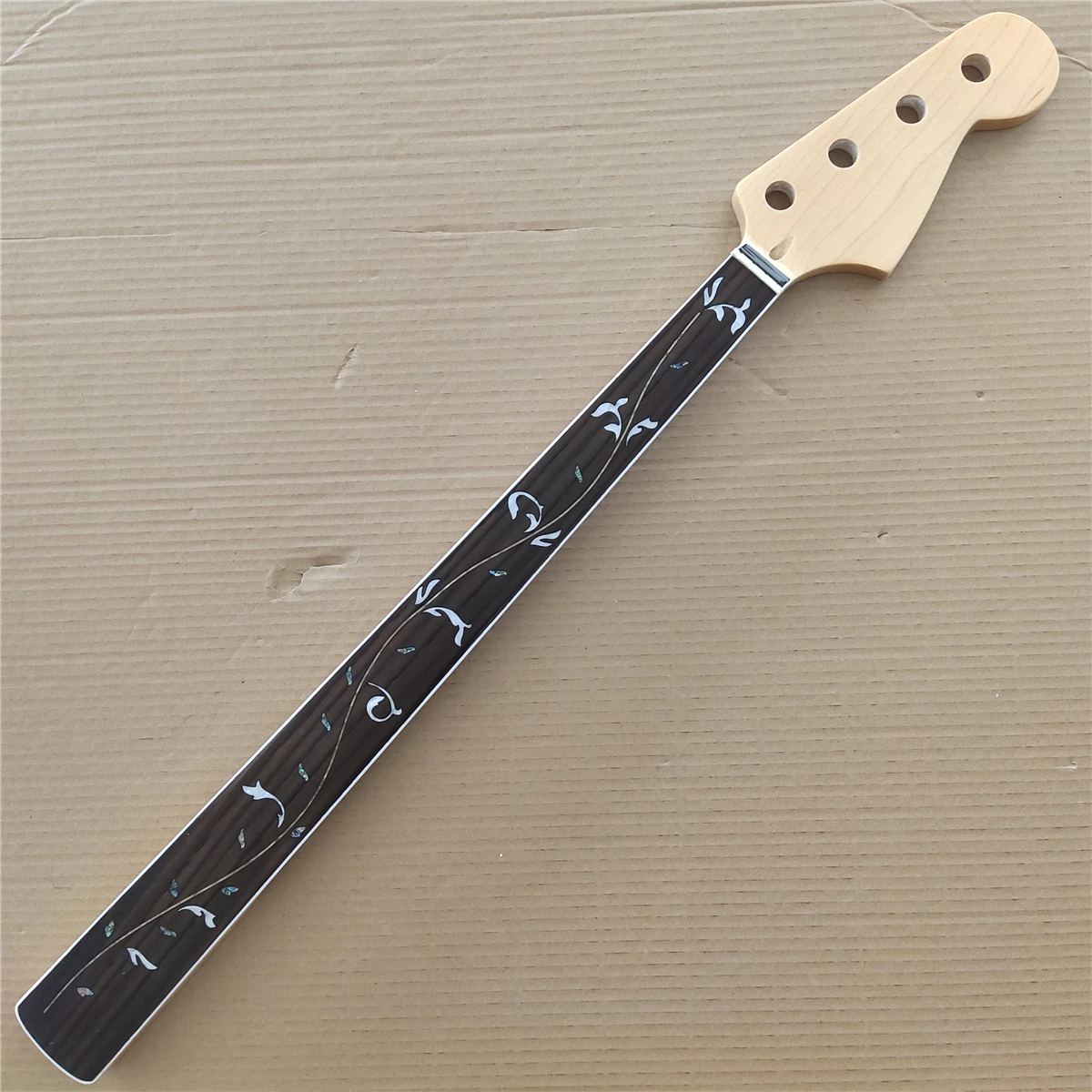 Fretless Maple 20 ладов JB бас-гитара Шейная часть 4 струны палисандр фингерборд лоза