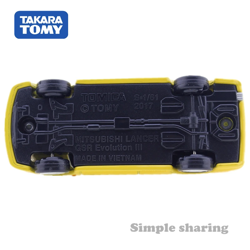 Takara Tomy Tomica Premium Mitsubishi Lancer GSR Evolution III популярная детская игрушка литье под