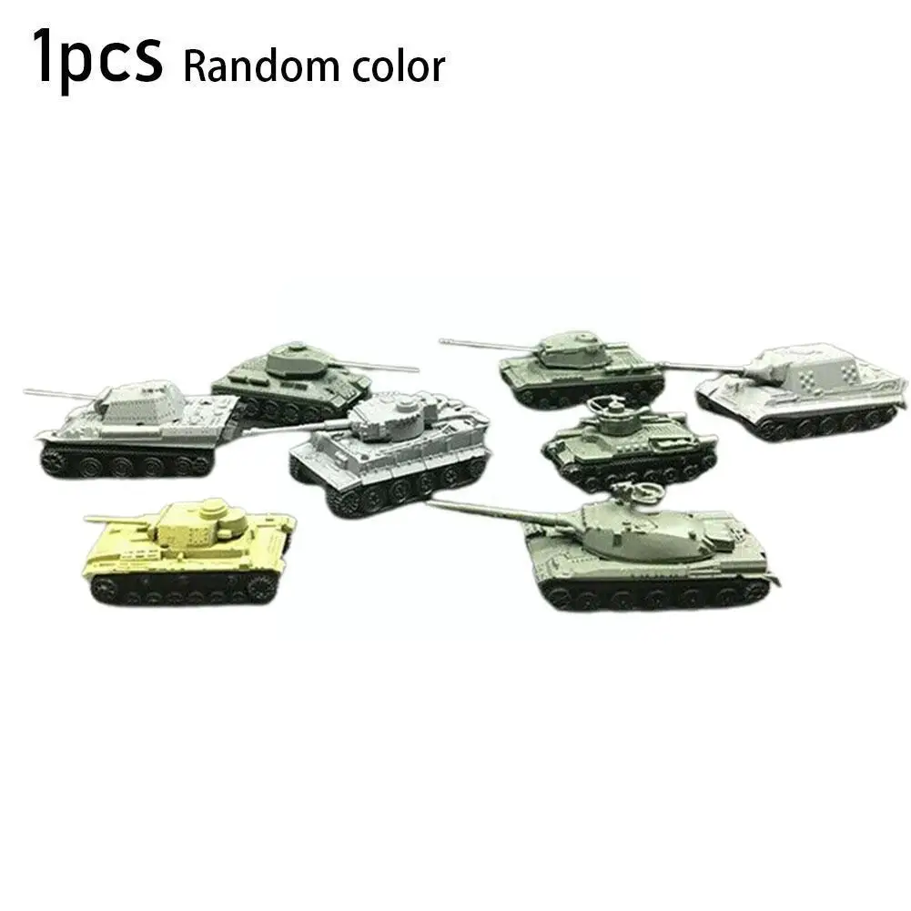 Фото Модель танка Panzerkampfwagen T-34/85 масштаба 1/144 для сборки 4D в комплекте с строительными кирпичами военных действий армии AMX-30MAIN D9X7 Модель танка Panzerkampfwagen T-34/85 масштаба 1/144 для сборки 4D в комплекте с строительными кирпичами военных действий армии AMX-30MAIN D9X7