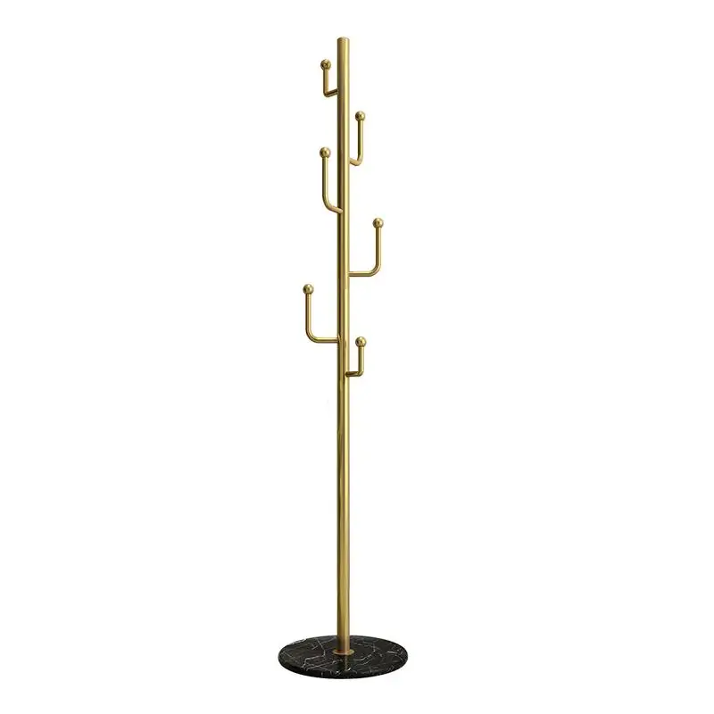 

Floor Bedroom Simple Hanger Home Hanging Clothes Rack Wrought Iron Storage Strong Coat Rack
