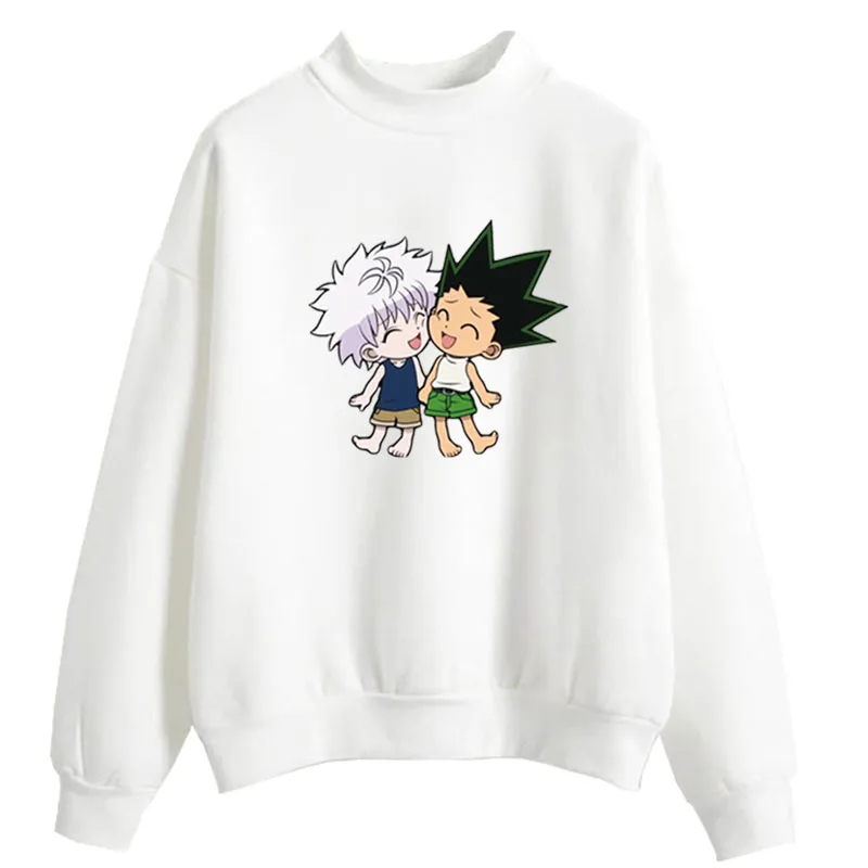 Повседневный осенний кавайный трендовый Мужской пуловер Hunter в стиле аниме с