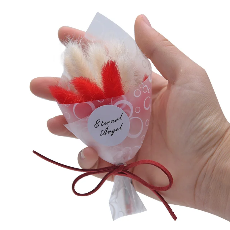 Сушеные цветы свадебное оформление букета Флорес Секи DIY Искусственные Розы День