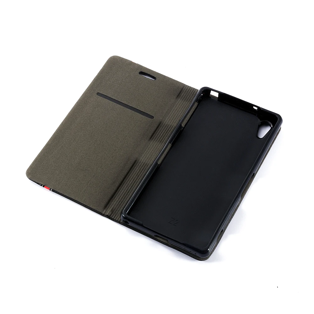 Чехол с откидной крышкой для Sony Xperia Z2 роскошный модный чехол из искусственной